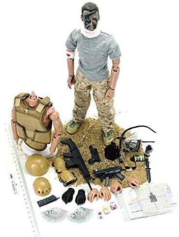 CHENWEI 12'' Action Figures Toy 1:6 Stand Bendable Soldier Figure